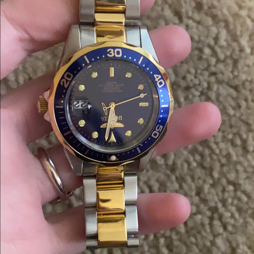 Men’s Two Toned Invicta Watch